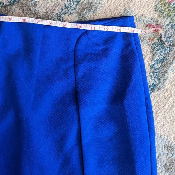 Banana Republic Women’s Sz 6 Blue Mini Pencil Skirt - Picture 9 of 10